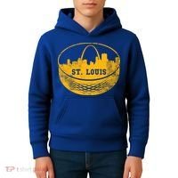 St. Louis Hockey Puck City Kids Hoodie thumb 4