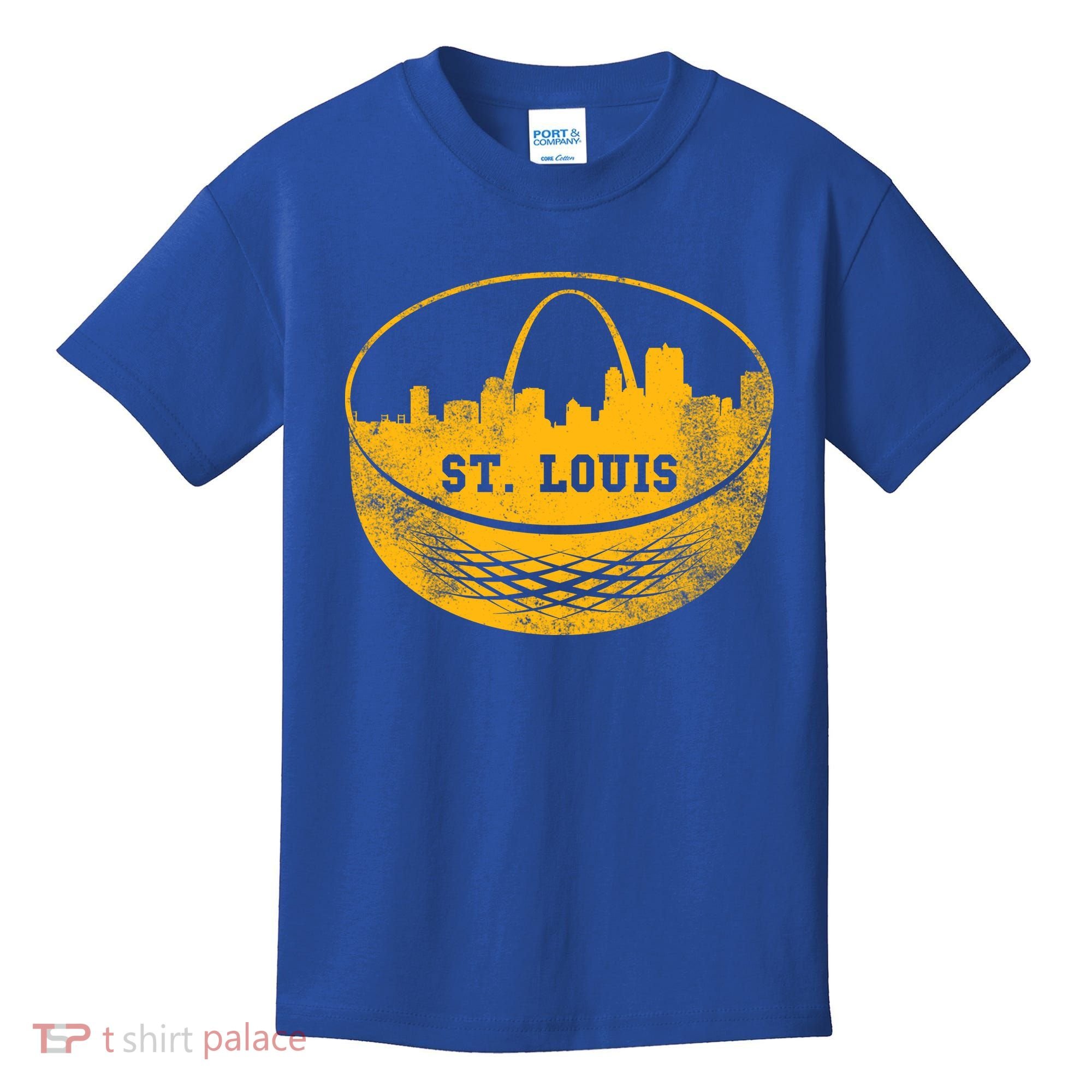 St. Louis Hockey Puck City Kids T-Shirt