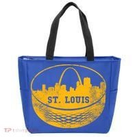 St. Louis Hockey Puck City Tote Bag thumb 0
