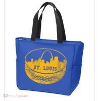 St. Louis Hockey Puck City Tote Bag thumb 3
