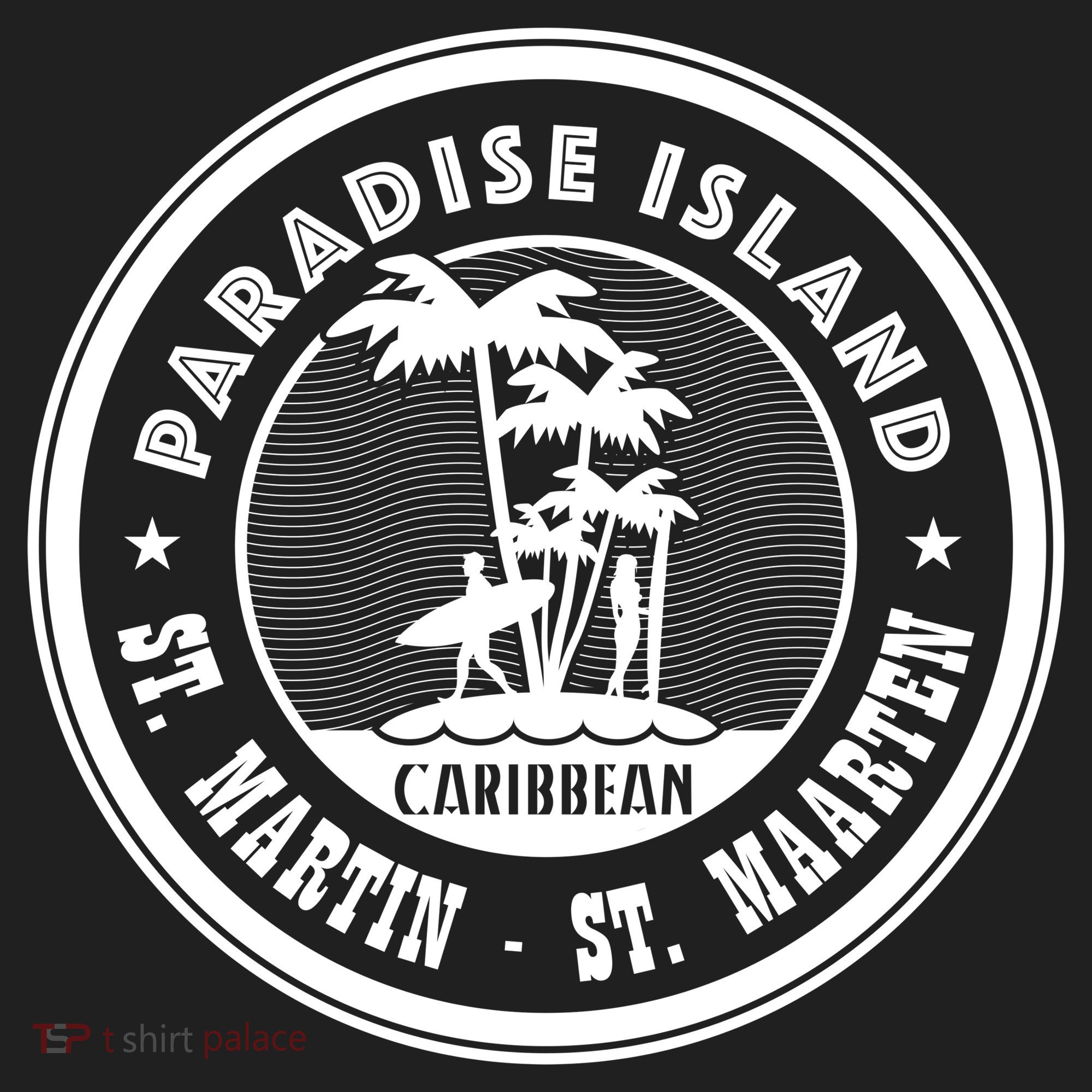 St. Martin Paradise Island Women's Sweatshirt