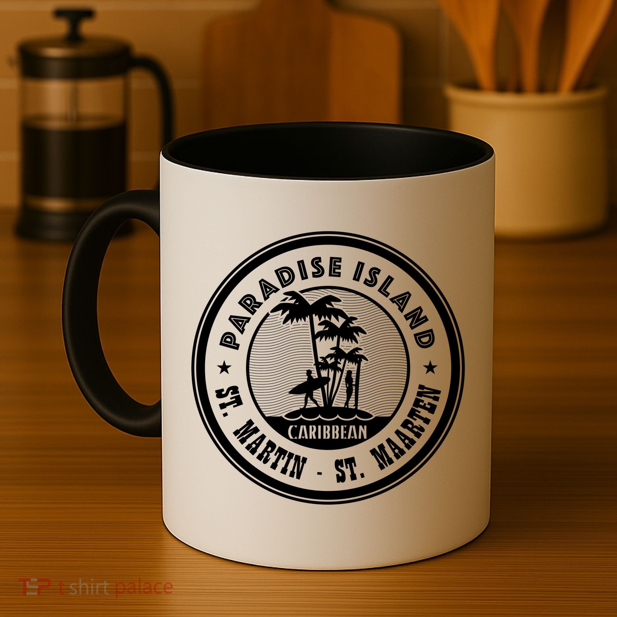 St. Martin Paradise Island Coffee Mug