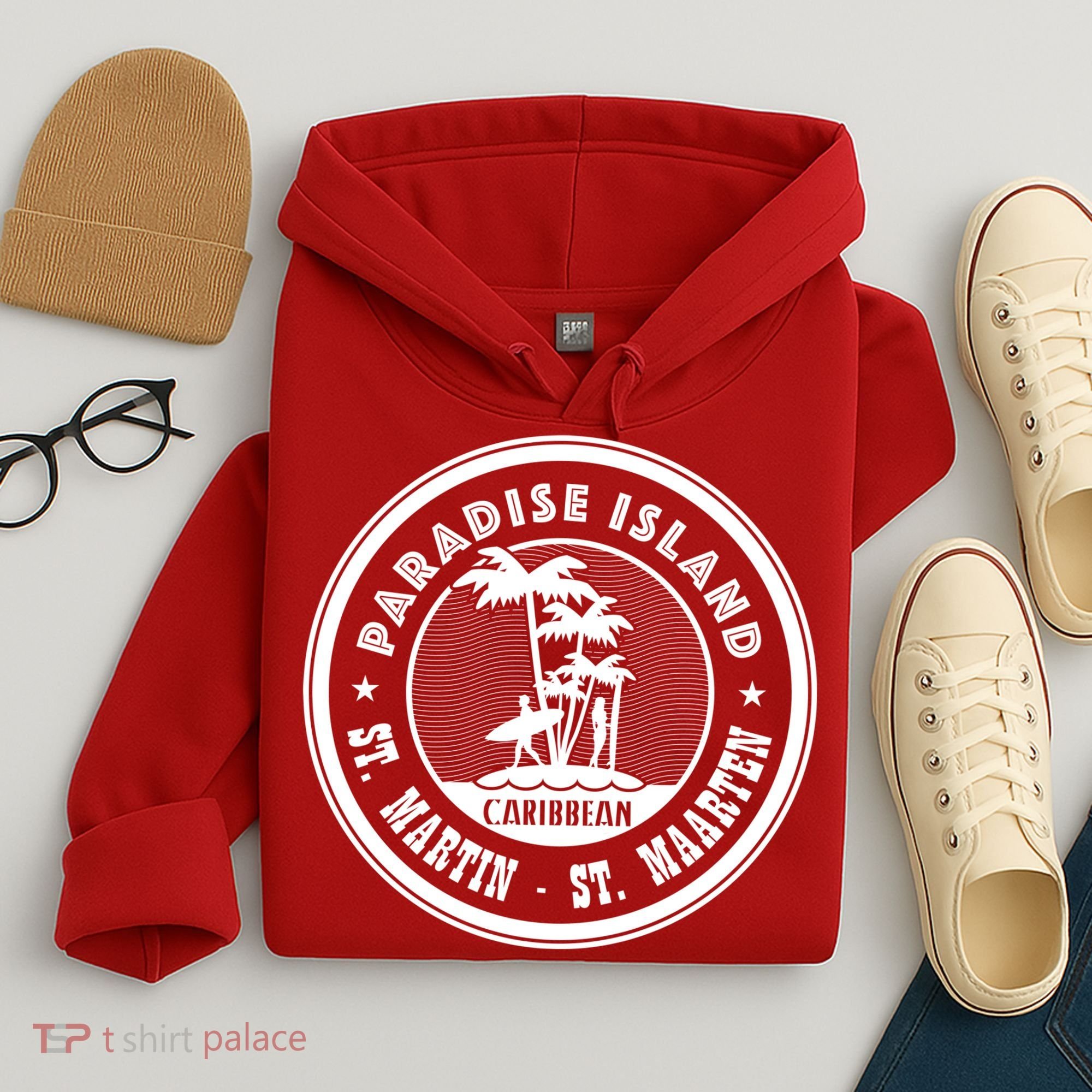 St. Martin Paradise Island Hoodie