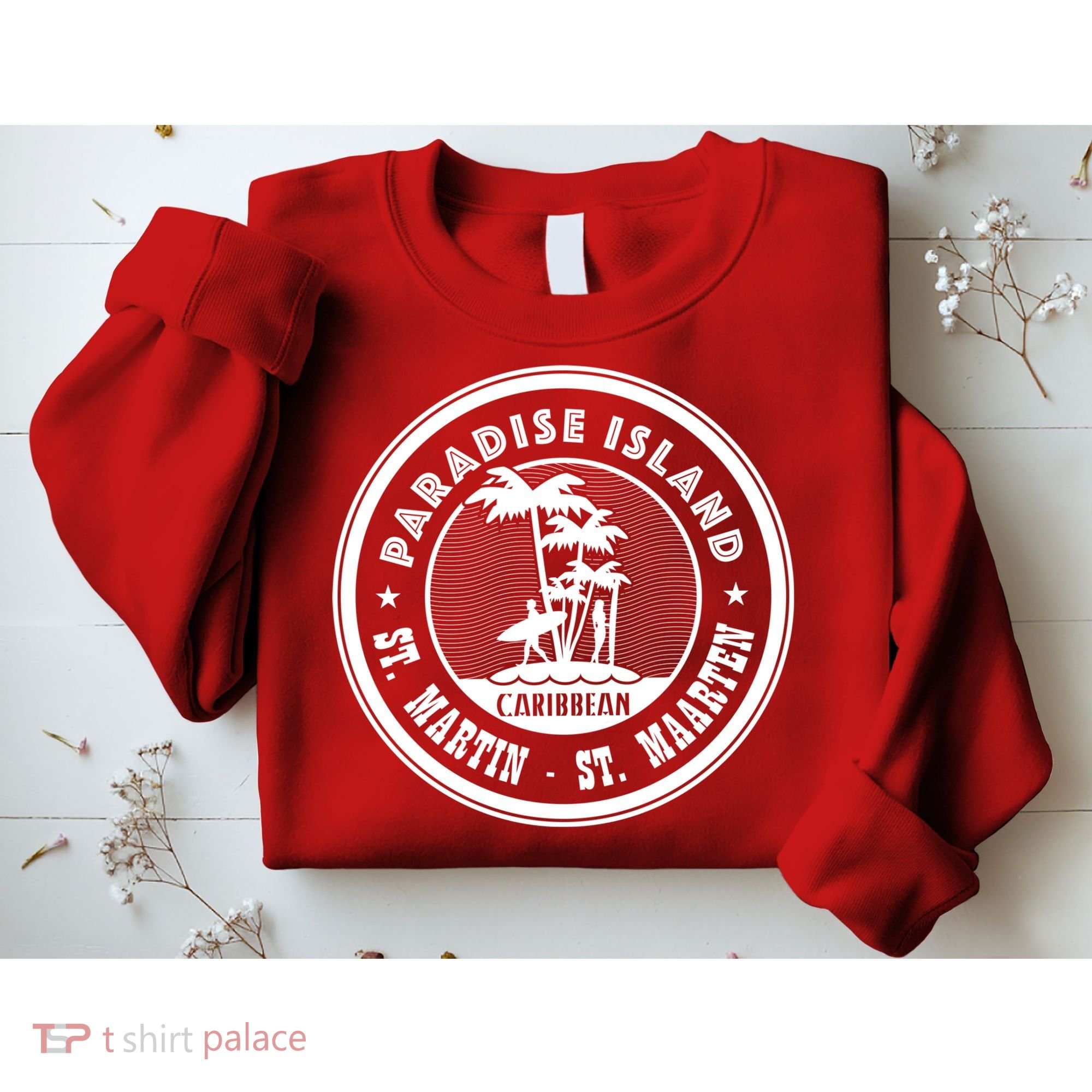St. Martin Paradise Island Sweatshirt