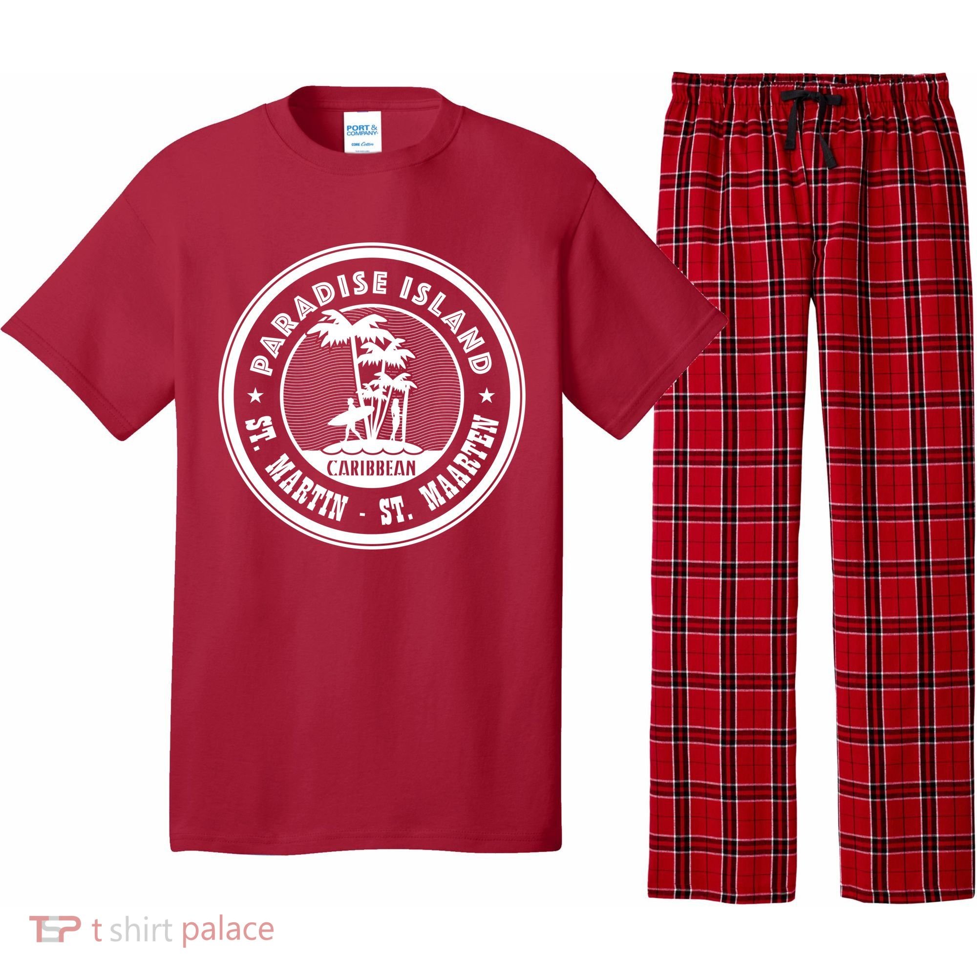 St. Martin Paradise Island Pajama Set