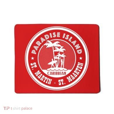 St. Martin Paradise Island Mousepad