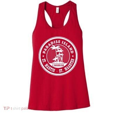 St. Martin Paradise Island Women's Tank Top