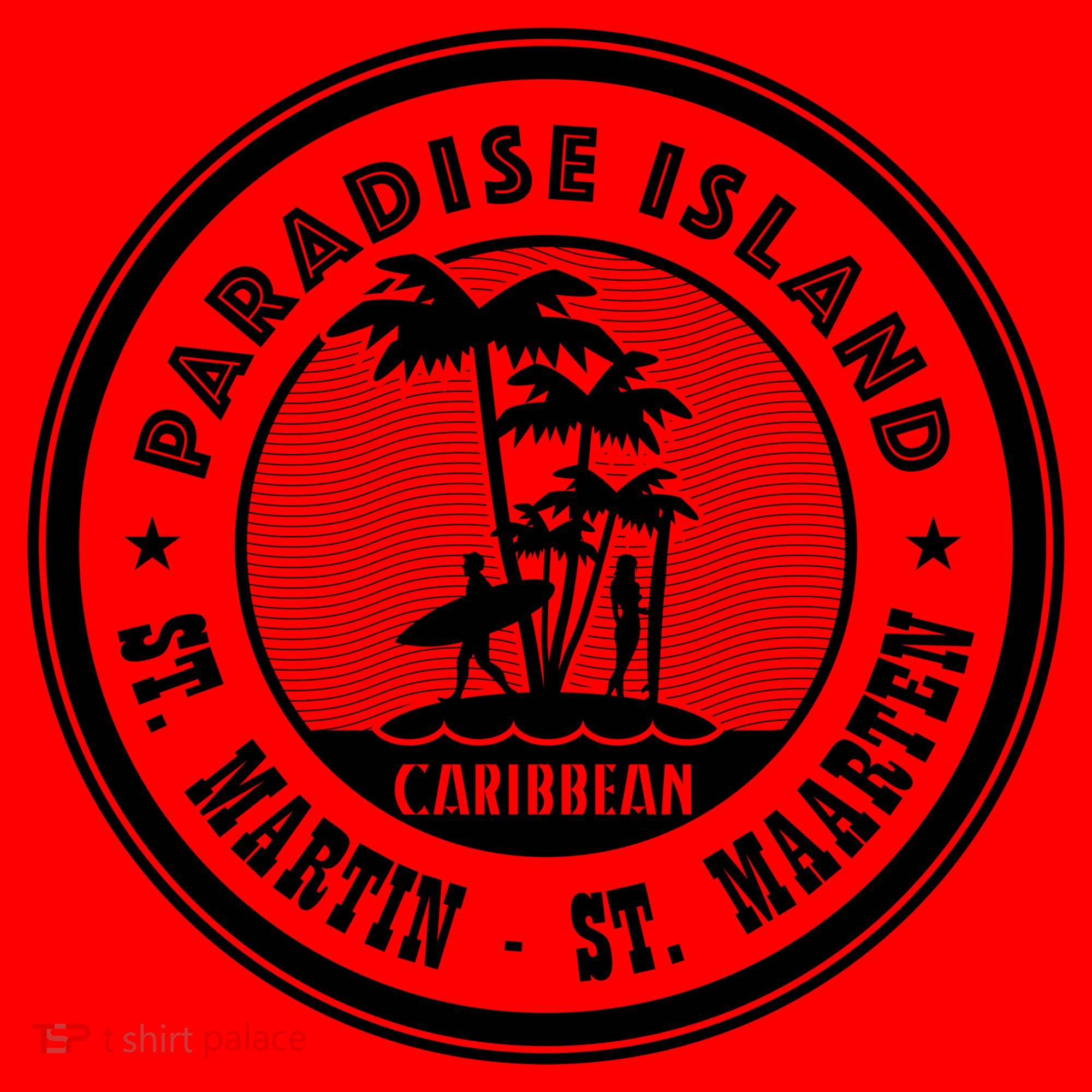 St. Martin Paradise Island Santa Hat