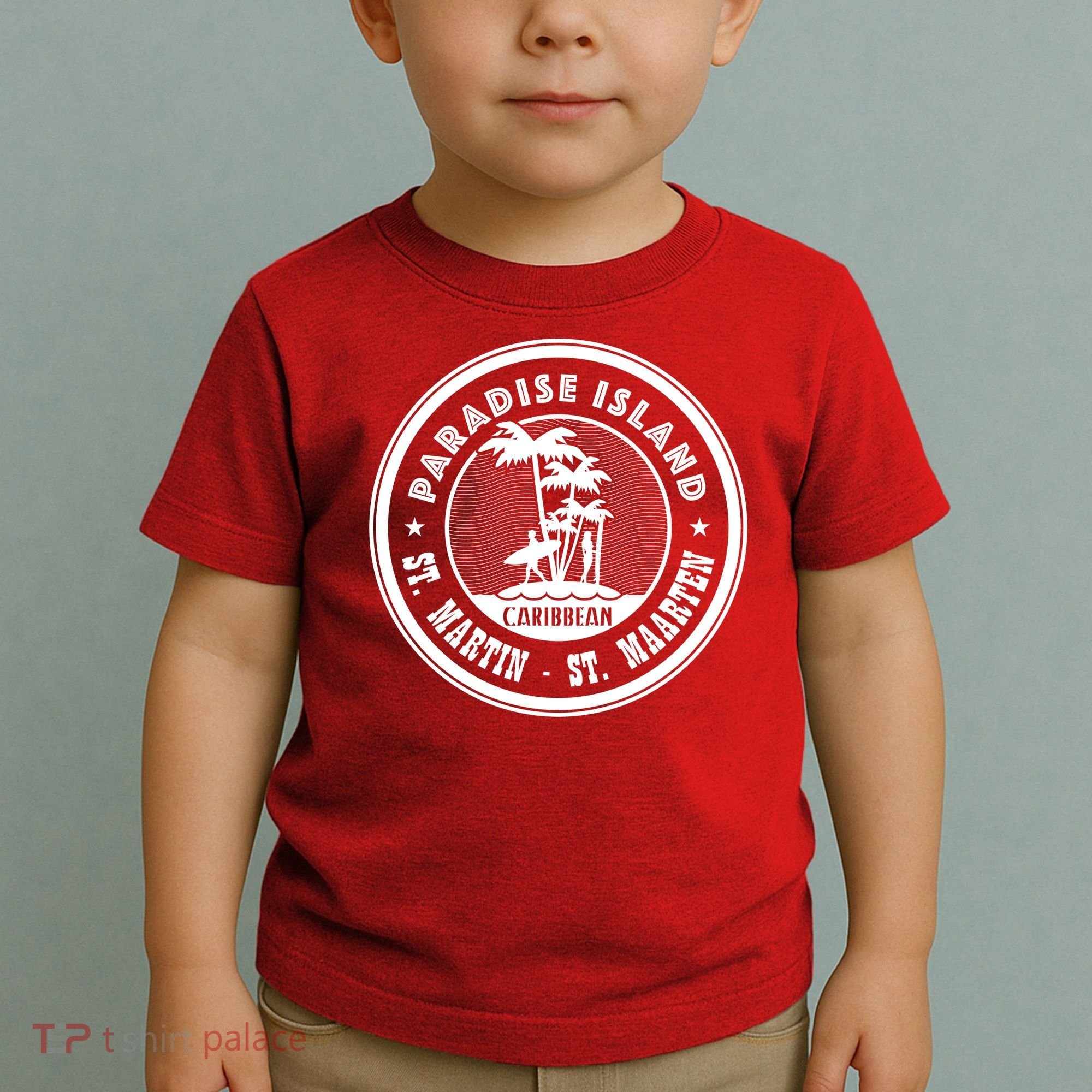St. Martin Paradise Island Toddler T-Shirt