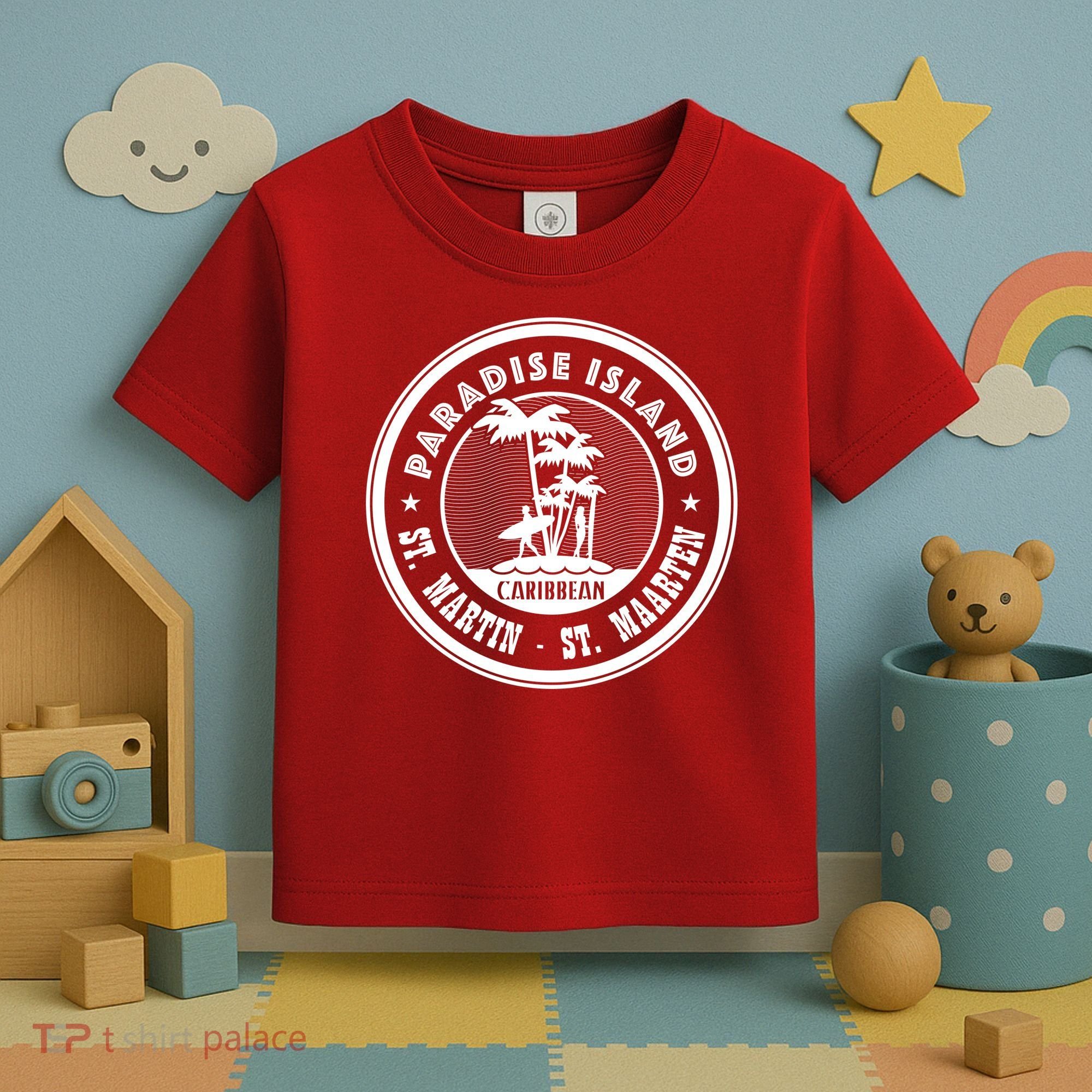 St. Martin Paradise Island Toddler T-Shirt