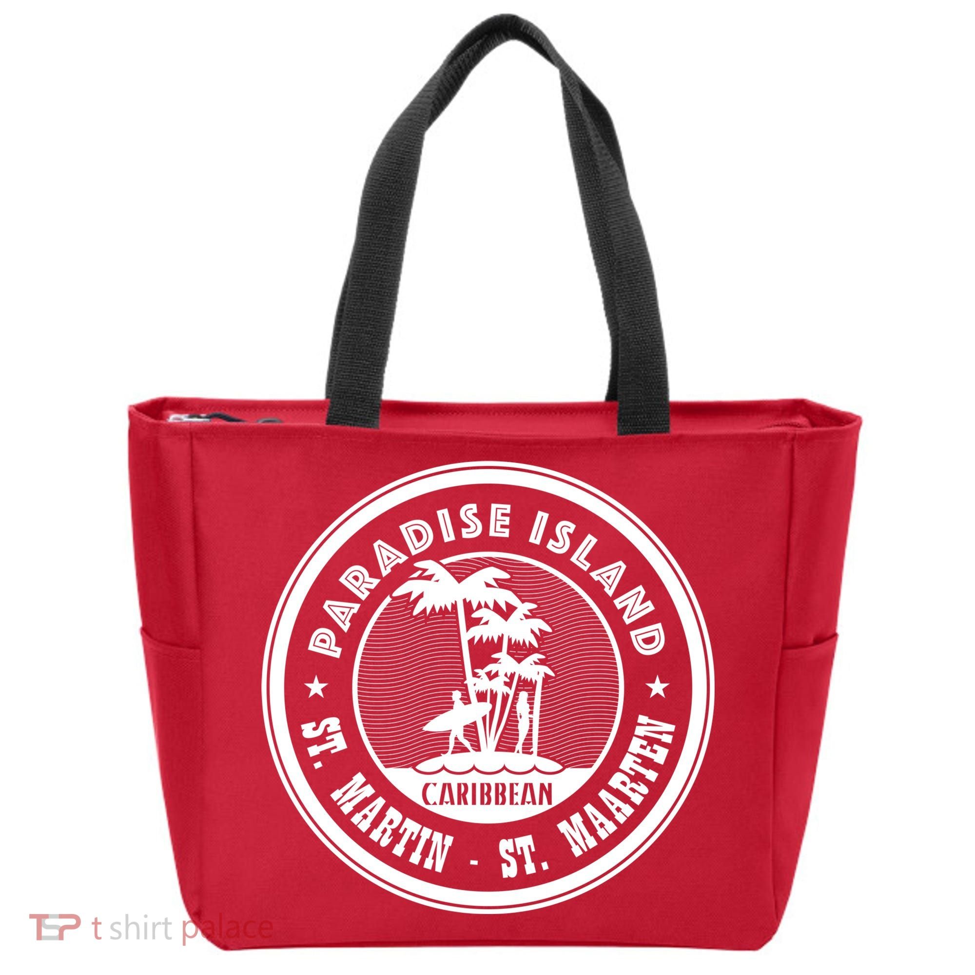 St. Martin Paradise Island Tote Bag