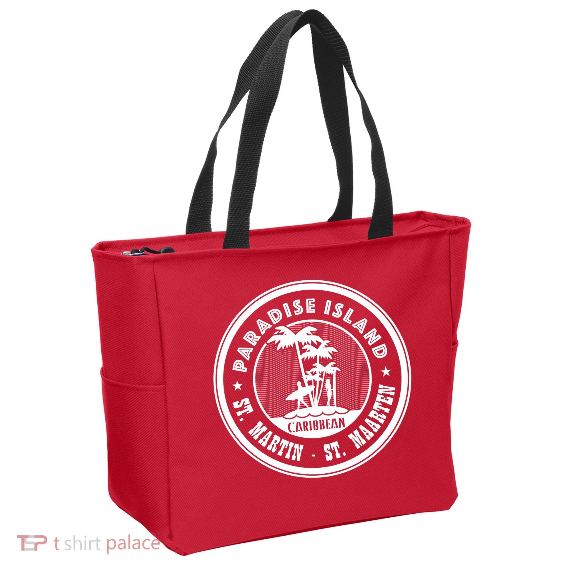 St. Martin Paradise Island Tote Bag