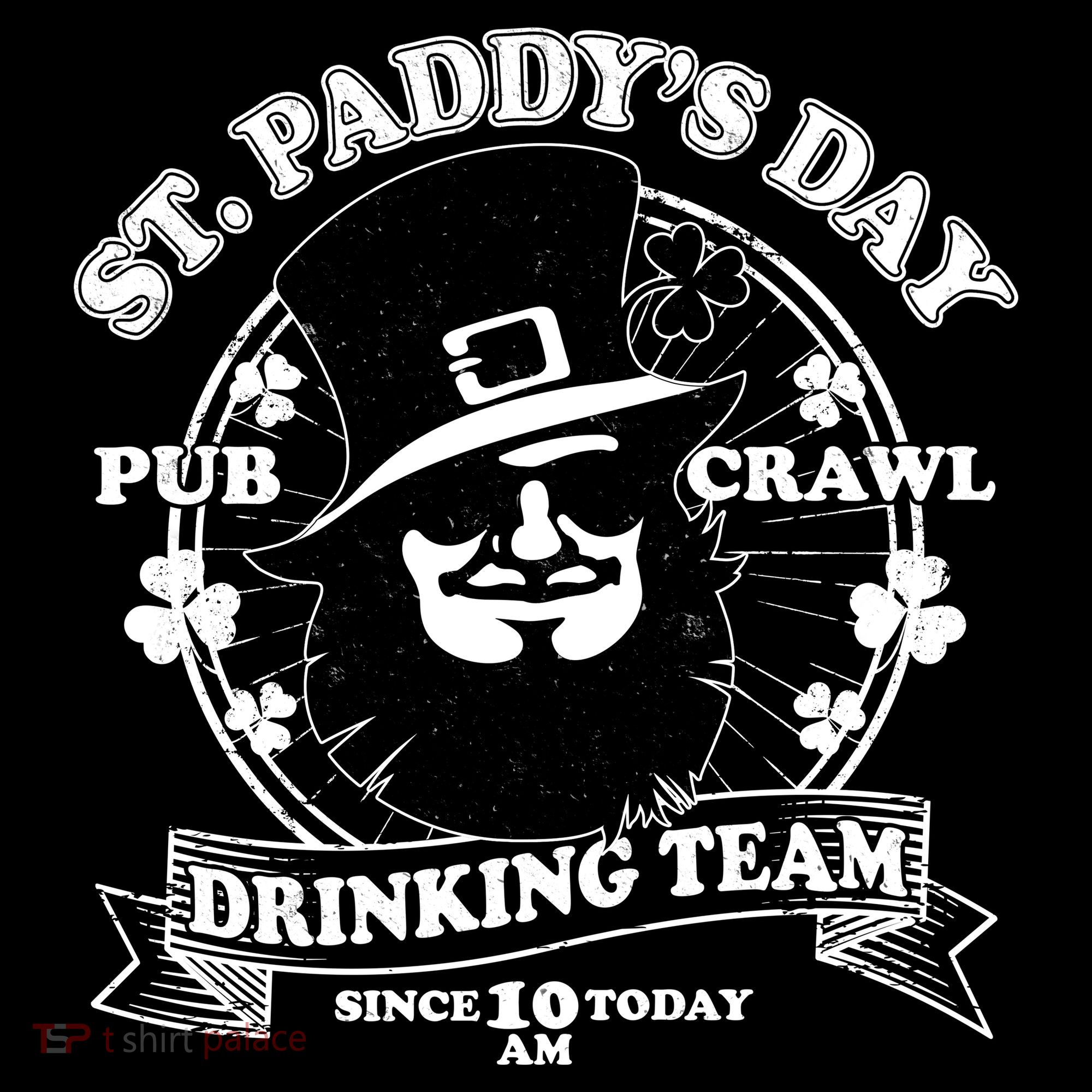 St. Paddy's Day Pub Crawl Drinking Team Women's Hoodie