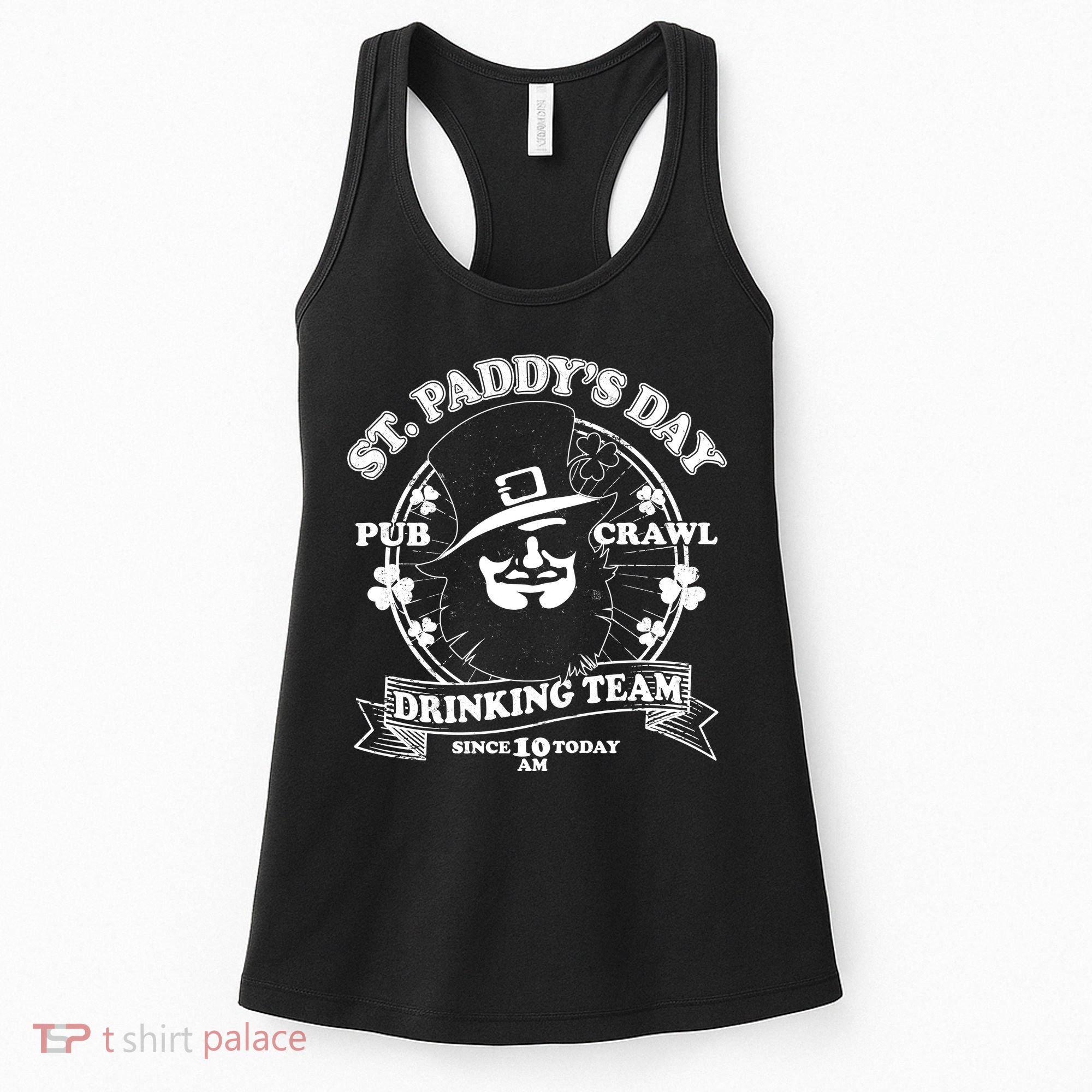 St. Paddy's Day Pub Crawl Drinking Team Women's Tank Top