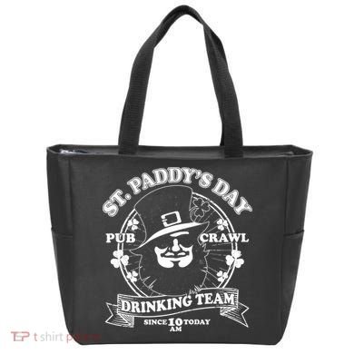 St. Paddy's Day Pub Crawl Drinking Team Tote Bag