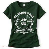 St. Paddy's Day Pub Crawl Drinking Team Women's T-Shirt thumb 0