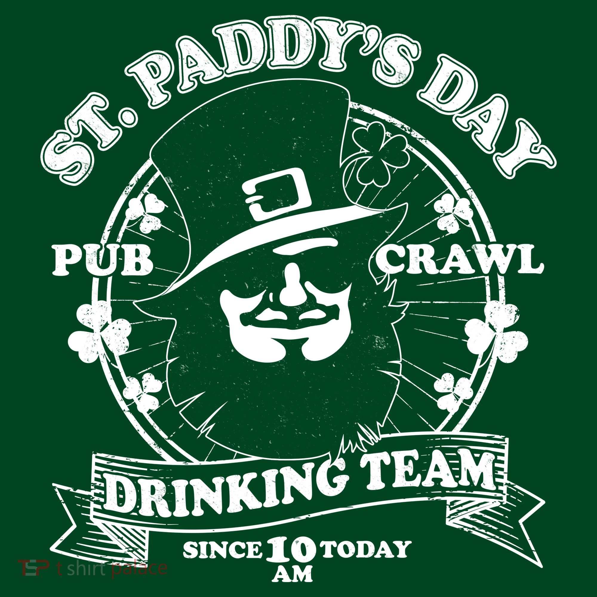 St. Paddy's Day Pub Crawl Drinking Team Kids Hoodie