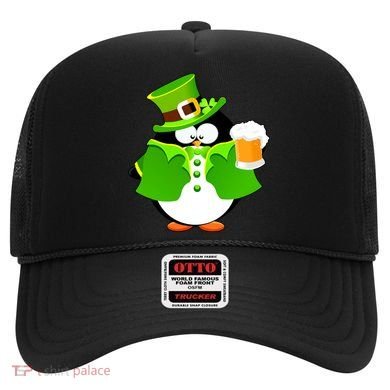 St. Patrack's Day Funny Penguin Drinking Beer Hat