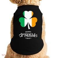 St. Patrick Day Irish Clover Flag Doggie Tank thumb 0