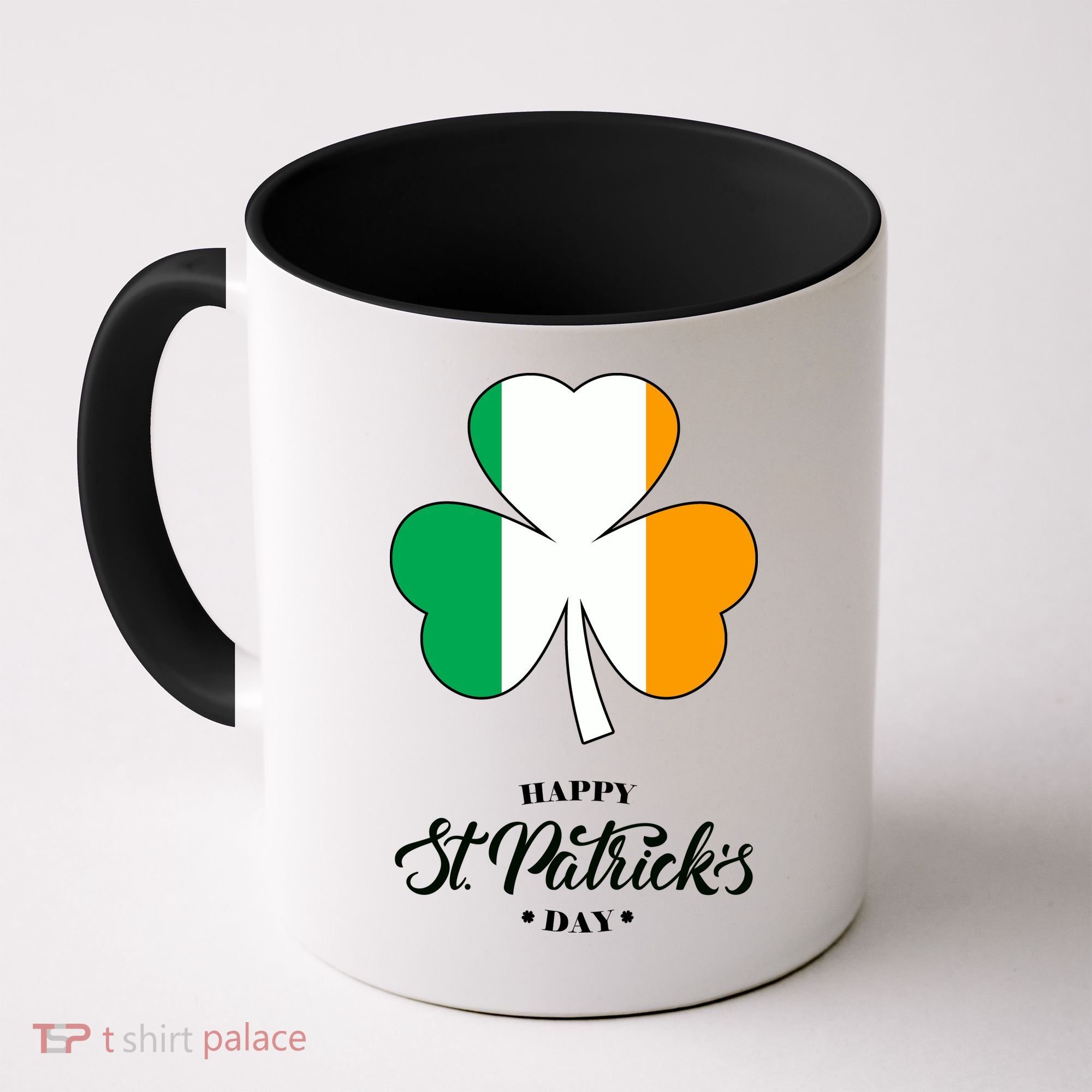 St. Patrick Day Irish Clover Flag Coffee Mug
