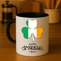 St. Patrick Day Irish Clover Flag Coffee Mug thumb 4