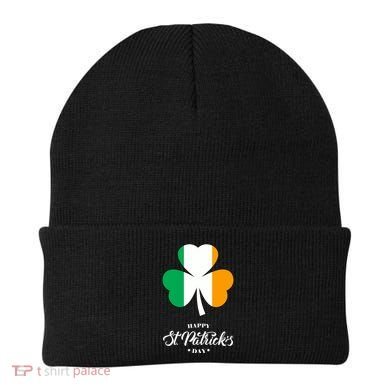 St. Patrick Day Irish Clover Flag Beanie