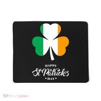 St. Patrick Day Irish Clover Flag Mousepad thumb 0