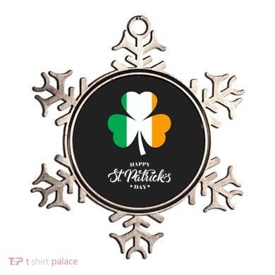 St. Patrick Day Irish Clover Flag Ornament