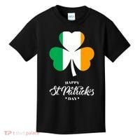 St. Patrick Day Irish Clover Flag Kids T-Shirt thumb 0