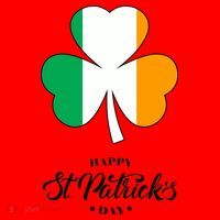 St. Patrick Day Irish Clover Flag Santa Hat thumb 1