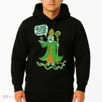 St. Patrick Go Home Snakes You're Drunk Hoodie thumb 2