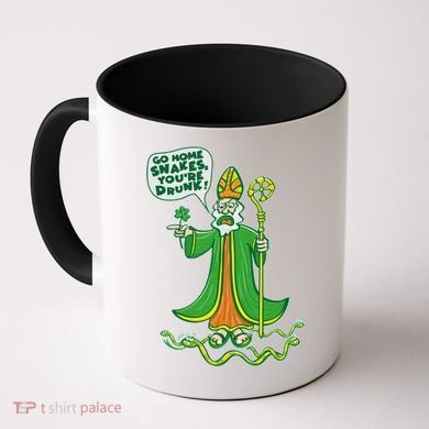 St. Patrick Go Home Snakes You're Drunk Coffee Mug