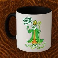 St. Patrick Go Home Snakes You're Drunk Coffee Mug thumb 2
