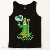 St. Patrick Go Home Snakes You're Drunk Tank Top thumb 2