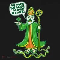 St. Patrick Go Home Snakes You're Drunk Tank Top thumb 6