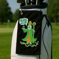 St. Patrick Go Home Snakes You're Drunk Golf Towel thumb 2