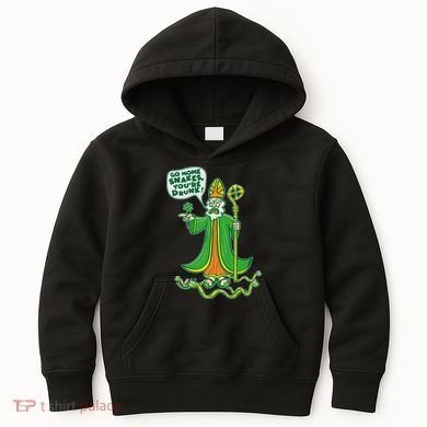 St. Patrick Go Home Snakes You're Drunk Kids Hoodie