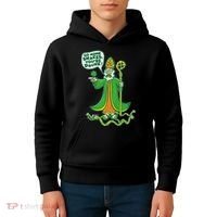 St. Patrick Go Home Snakes You're Drunk Kids Hoodie thumb 4