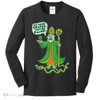 St. Patrick Go Home Snakes You're Drunk Kids Long Sleeve Shirt thumb 0