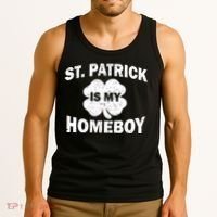 St. Patrick Is My Homeboy Tank Top thumb 3