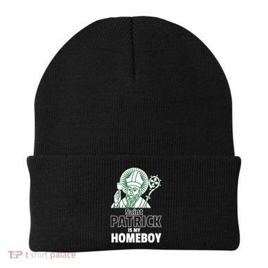 St. Patrick Is My Homeboy Funny Irish Beanie
