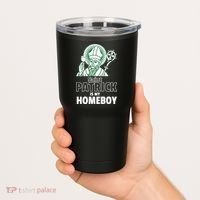 St. Patrick Is My Homeboy Funny Irish Tumbler thumb 2