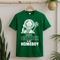 St. Patrick Is My Homeboy Funny Irish T-Shirt thumb 2
