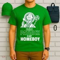 St. Patrick Is My Homeboy Funny Irish T-Shirt thumb 6