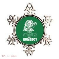 St. Patrick Is My Homeboy Funny Irish Ornament thumb 0