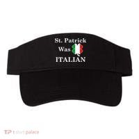 St. Patrick Was Italian Funny St Patricks Day Visor thumb 0