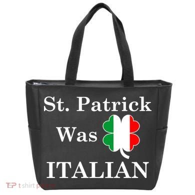 St. Patrick Was Italian Funny St Patricks Day Bag