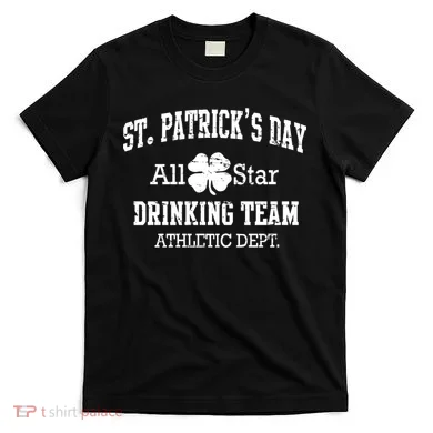 St. Patrick's Day All Star Drinking Team T-Shirt