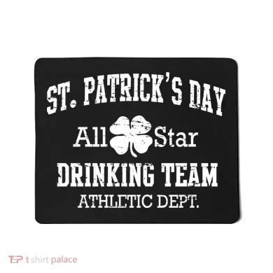 St. Patrick's Day All Star Drinking Team Mousepad