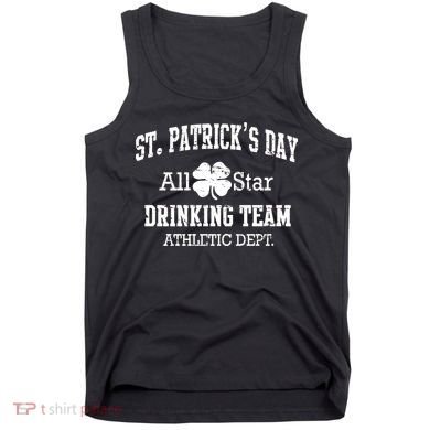 St. Patrick's Day All Star Drinking Team Tank Top